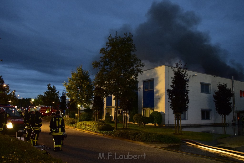 Grossbrand Halle Troisdorf Kriegsdorf Junkersring P417.JPG - Miklos Laubert